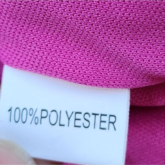 🩵NWT Hot Pink Layered Fringe Costume Dress Size 4-8 - Picture 11 of 12